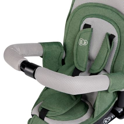 KINDERKRAFT SELECT - Trehjuling för barn SPINSTEP Premium grön