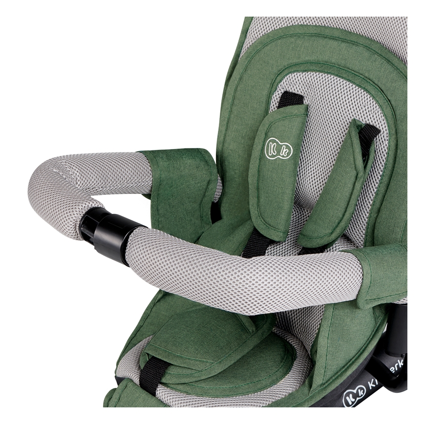 KINDERKRAFT SELECT - Trehjuling för barn SPINSTEP Premium grön