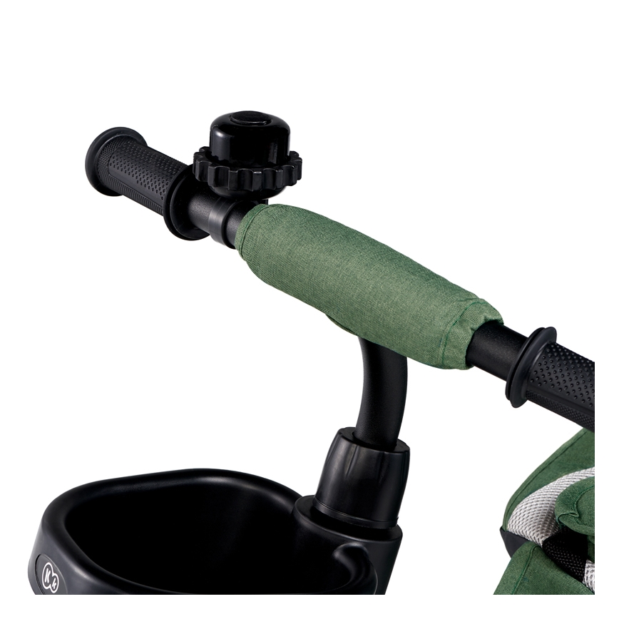 KINDERKRAFT SELECT - Trehjuling för barn SPINSTEP Premium grön