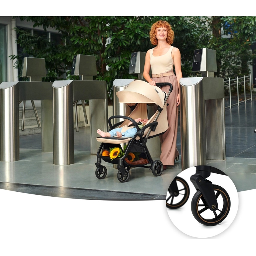 KINDERKRAFT - Sittvagn APINO beige