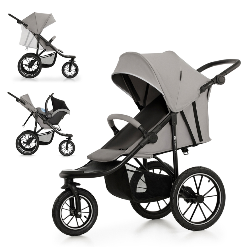 KINDERKRAFT - Sittvagn HELSI2 grå