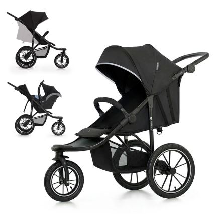 KINDERKRAFT - Sittvagn HELSI2 svart