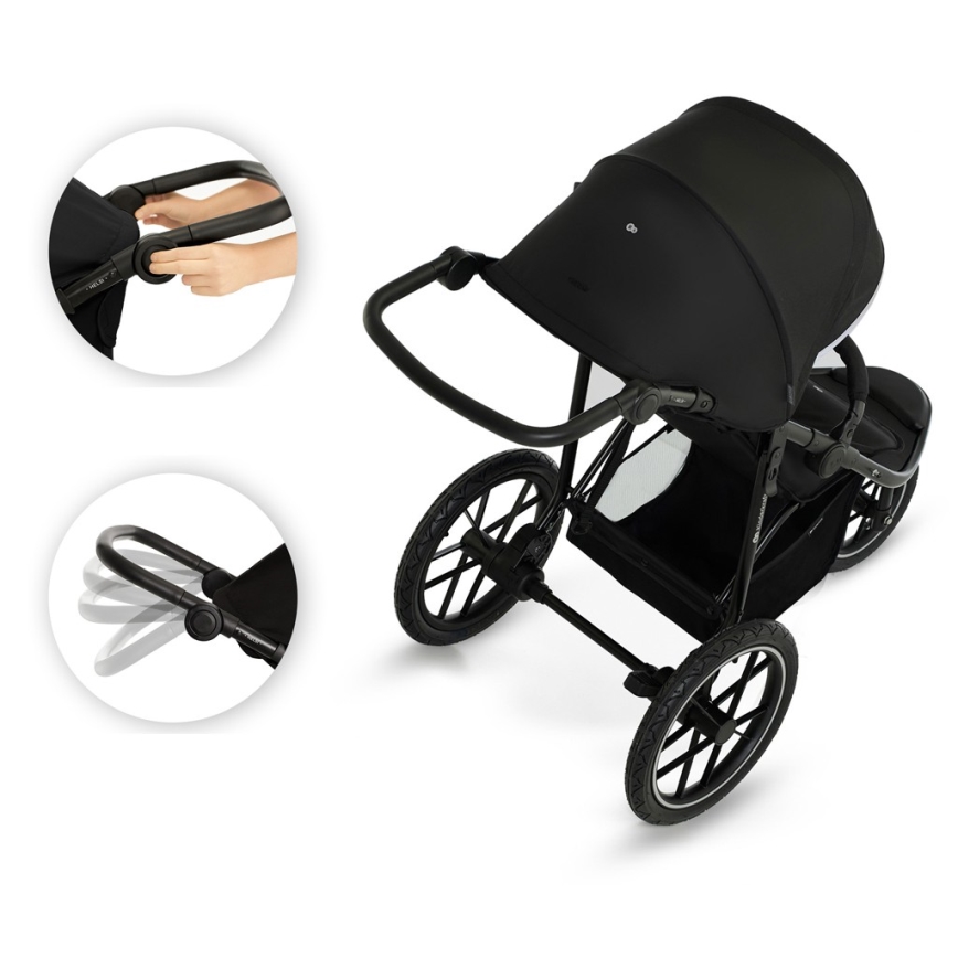 KINDERKRAFT - Sittvagn HELSI2 svart