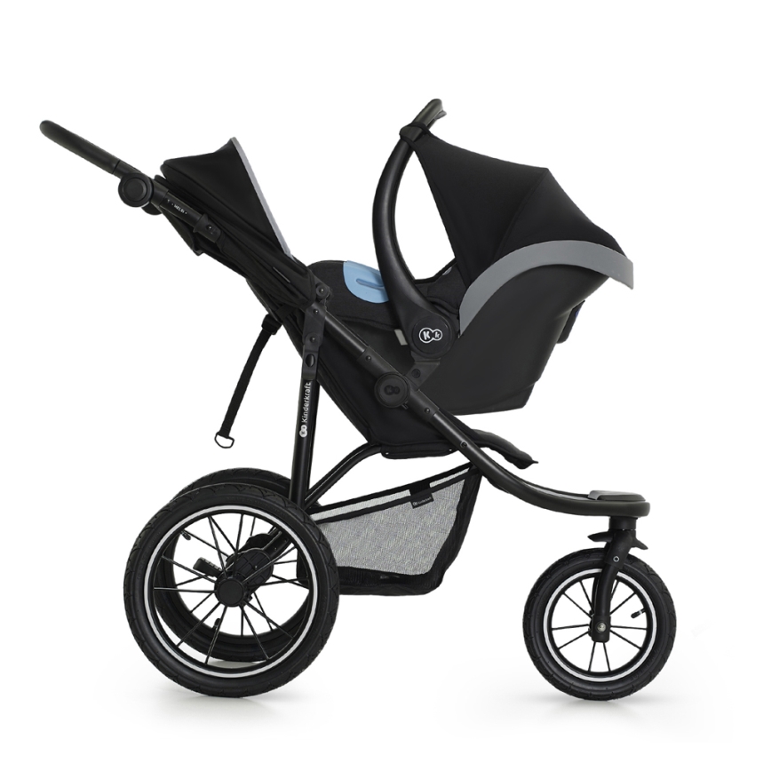 KINDERKRAFT - Sittvagn HELSI2 svart