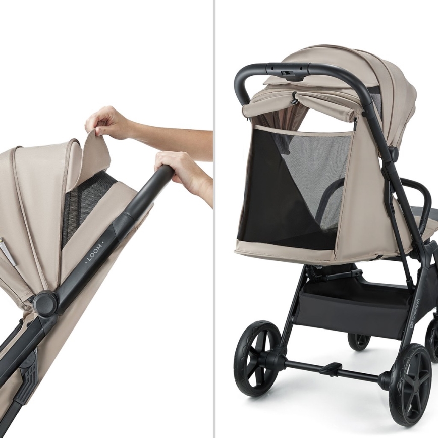 KINDERKRAFT - Sittvagn LOOM beige