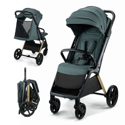 KINDERKRAFT - Sittvagn LOOM grön