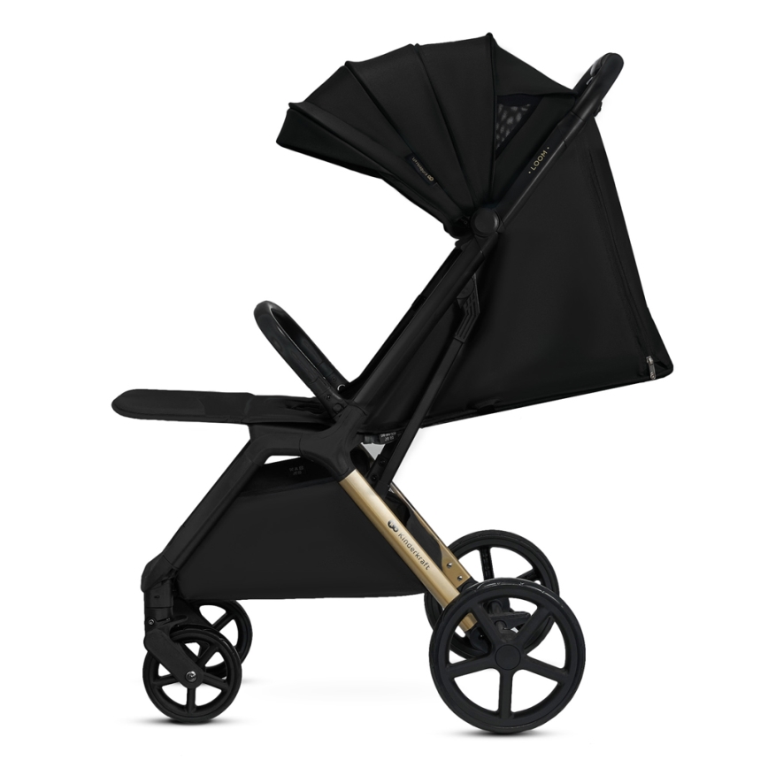 KINDERKRAFT - Sittvagn LOOM svart