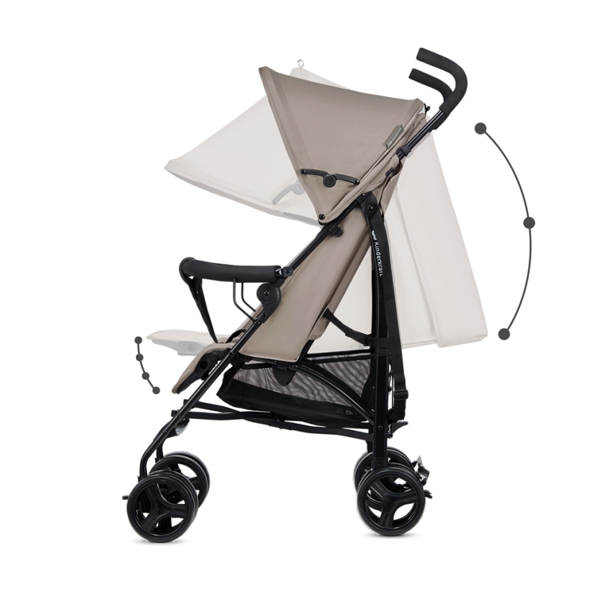 KINDERKRAFT - Sittvagn TIK beige