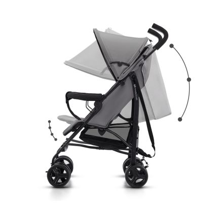 KINDERKRAFT - Sittvagn TIK Stone grå
