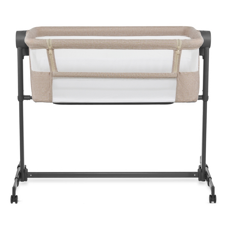 KINDERKRAFT - Spjälsäng NESTE UP 2 beige