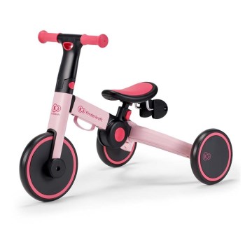 KINDERKRAFT - Trehjuling för barn 3i1 4TRIKE rosa