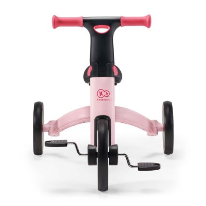 KINDERKRAFT - Trehjuling för barn 3i1 4TRIKE rosa