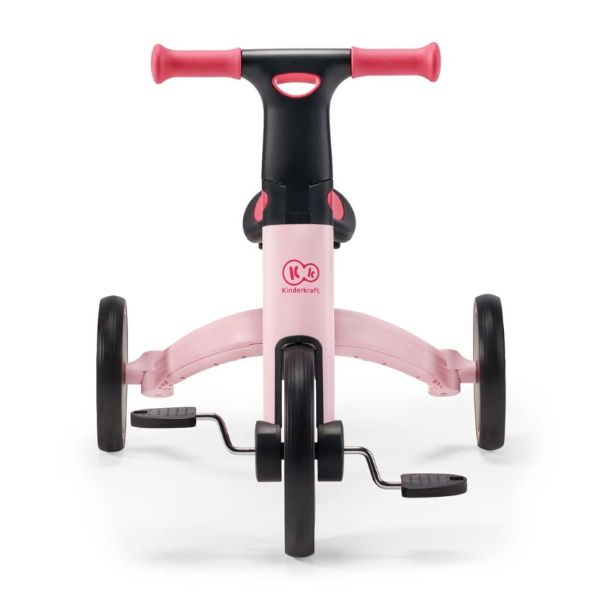 KINDERKRAFT - Trehjuling för barn 3i1 4TRIKE rosa
