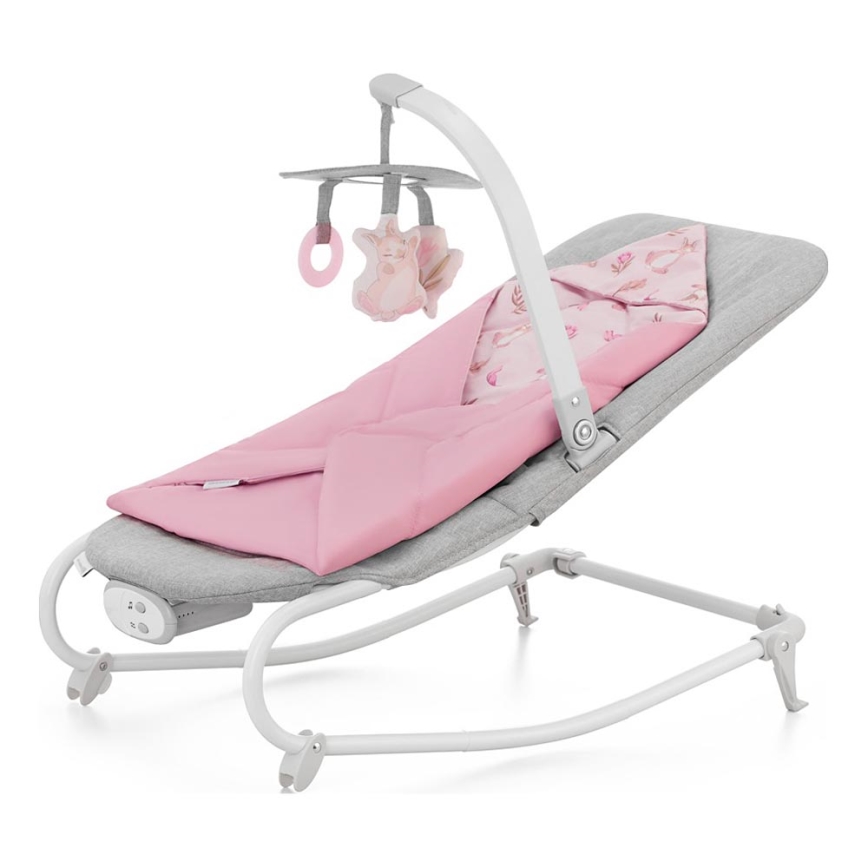 KINDERKRAFT - Vibrerande babysitter med sång FELIO 2 rosa