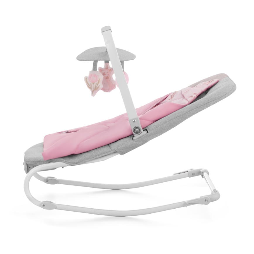 KINDERKRAFT - Vibrerande babysitter med sång FELIO 2 rosa