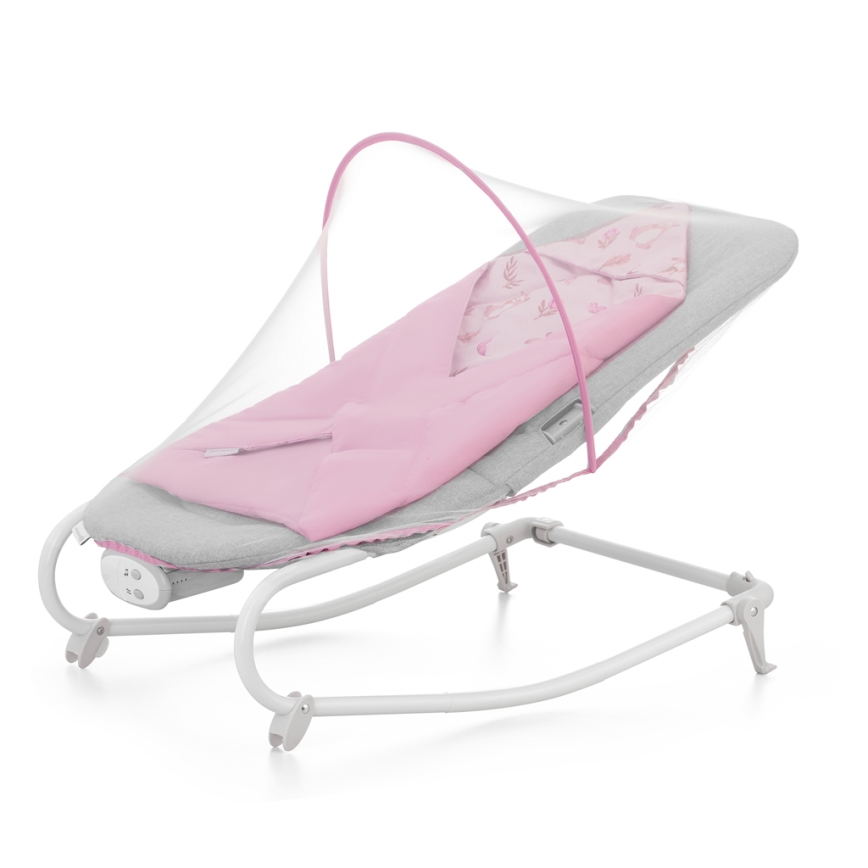 KINDERKRAFT - Vibrerande babysitter med sång FELIO 2 rosa