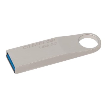 Kingston - Metall Flashdisk DATATRAVELER SE9 G2 USB 3.0 64GB