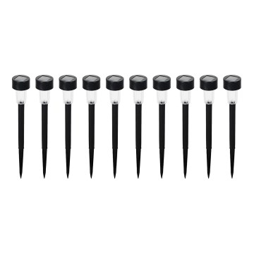 KIT 10x LED solcellslampa LED/0,06W/1,2V 6000K IP44