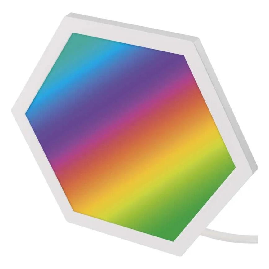 KIT 10x RGBIC Ljusreglerad panel LED/1,9W/230V Wi-Fi Tuya