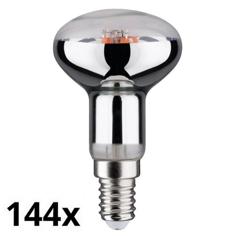 KIT 144x LED glödlampa till strålkastare R50 E14/3,8W/230V 2700K