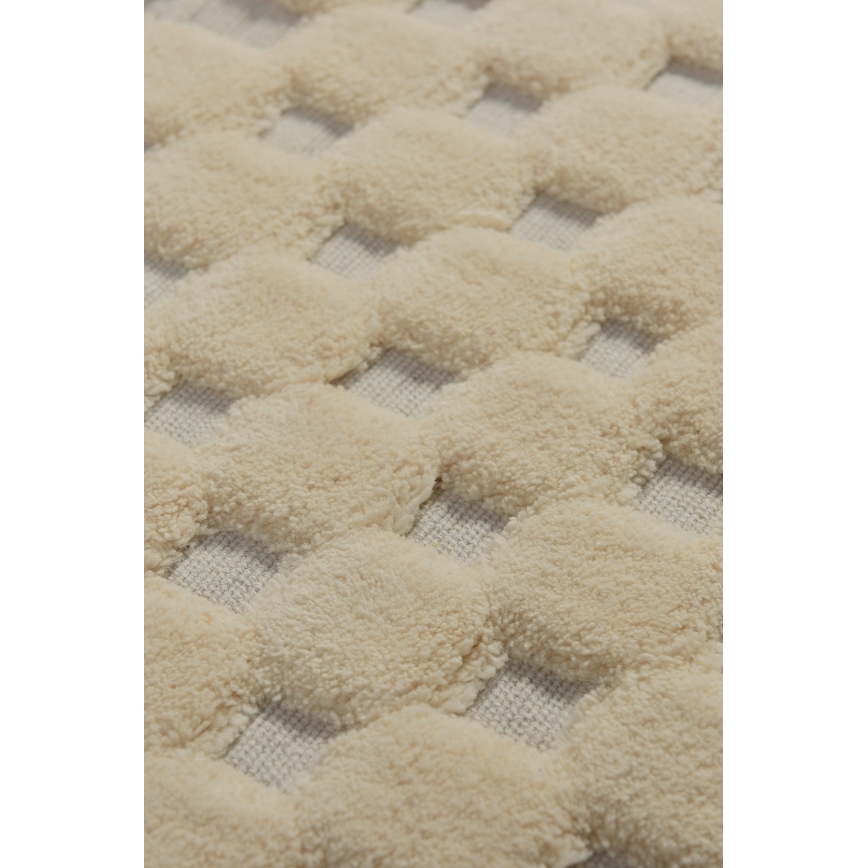 KIT 2x Badrumsmatta BAMBI 60/100 cm beige