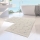 KIT 2x Badrumsmatta LINO 60/100 cm beige