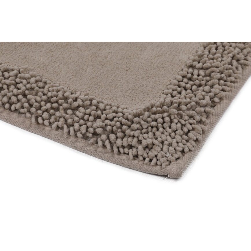 KIT 2x Badrumsmatta PIANTE 60/100 cm brun