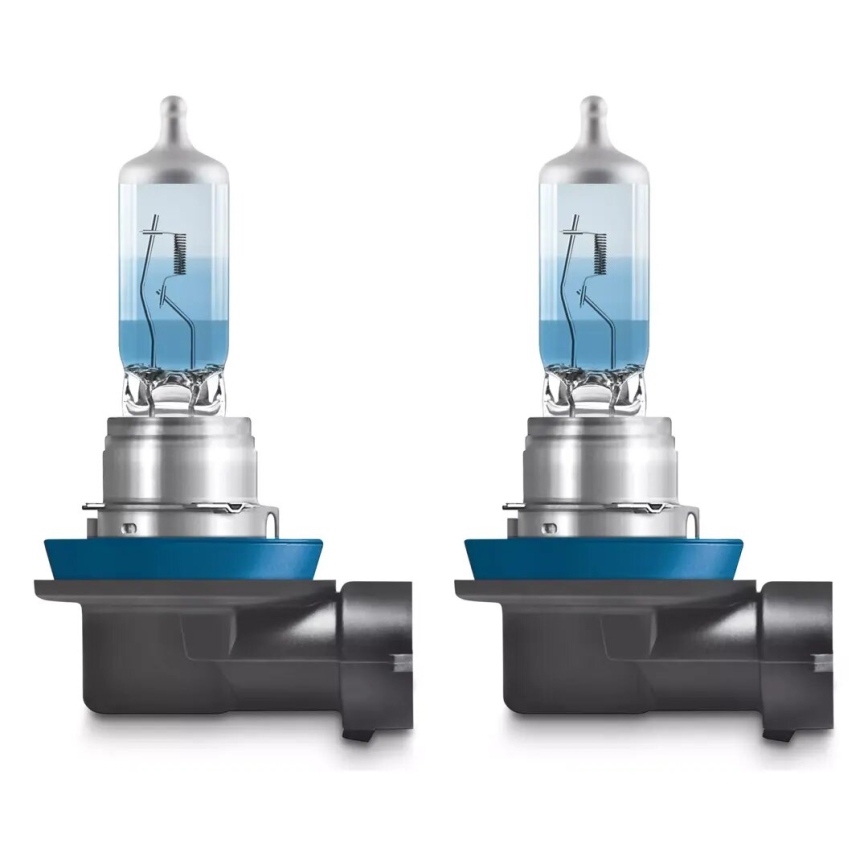 KIT 2x Bilglödlampa COOL BLÅ H11 PGJ19-2/55W/12V 5000K - Osram