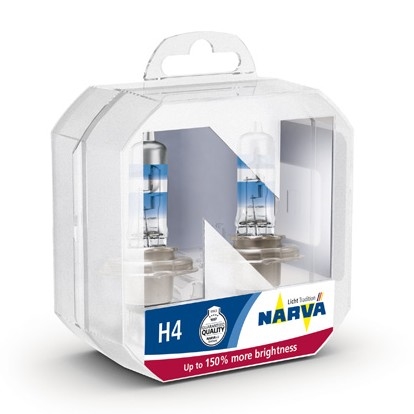 KIT 2x Bilglödlampa H4 P43t-38/60/55W/12V - Narva 48069RPNVAS2
