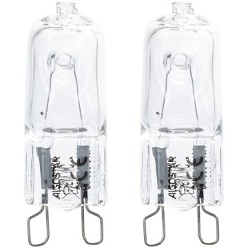 KIT 2x Kraftfull glödlampa G9/25W/230V 2700K - Aigostar