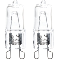 KIT 2x Kraftfull glödlampa G9/40W/230V 2700K - Aigostar