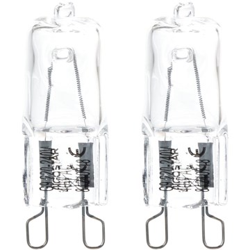 KIT 2x Kraftfull glödlampa G9/40W/230V 2700K - Aigostar
