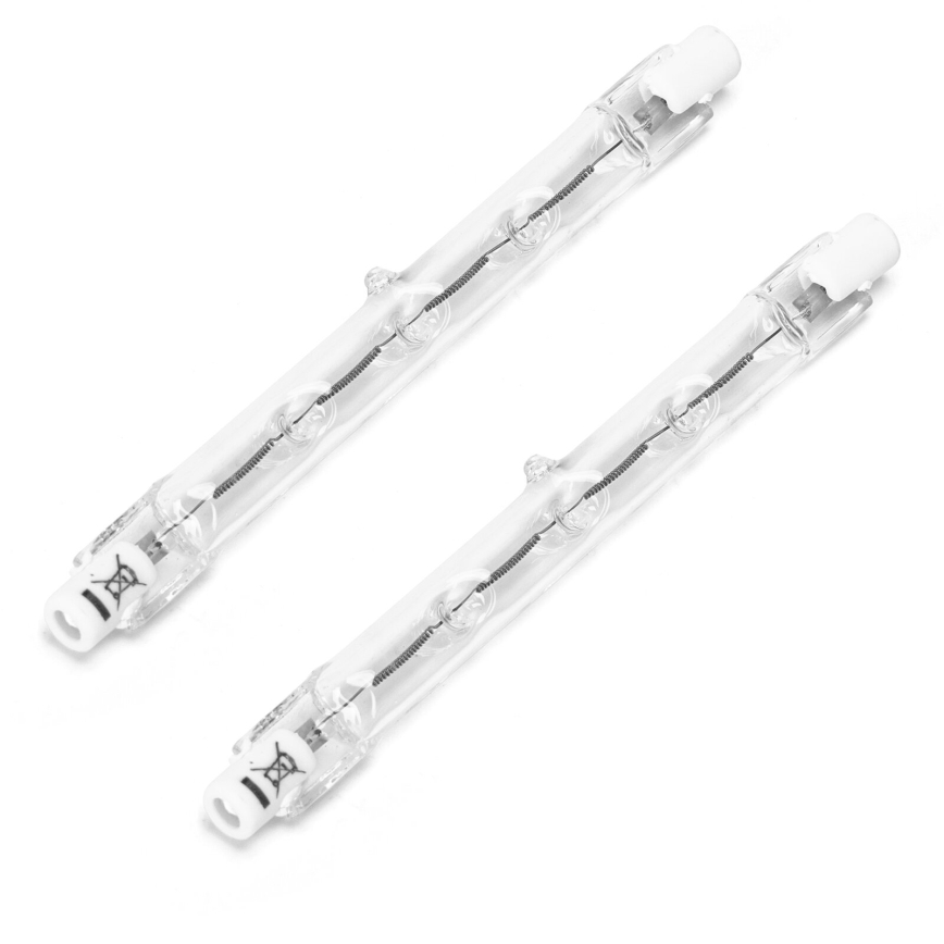 KIT 2x Kraftfull glödlampa J118 R7s/80W/230V 2900K - Aigostar