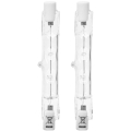 KIT 2x Kraftfull glödlampa J78 R7s/120W/230V 2900K - Aigostar