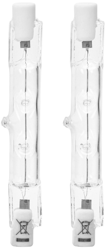 KIT 2x Kraftfull glödlampa J78 R7s/120W/230V 2900K - Aigostar