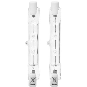 KIT 2x Kraftfull glödlampa J78 R7s/80W/230V 2900K - Aigostar