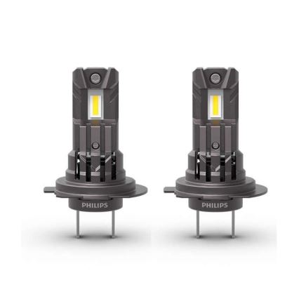 KIT 2x LED Bilglödlampa 11972 U2500 CX H7/H18 PX26d/PY26d-1/16W/12V 6000K