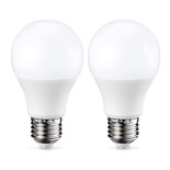 KIT 2x LED glödlampa E27/9W/230V 2700K