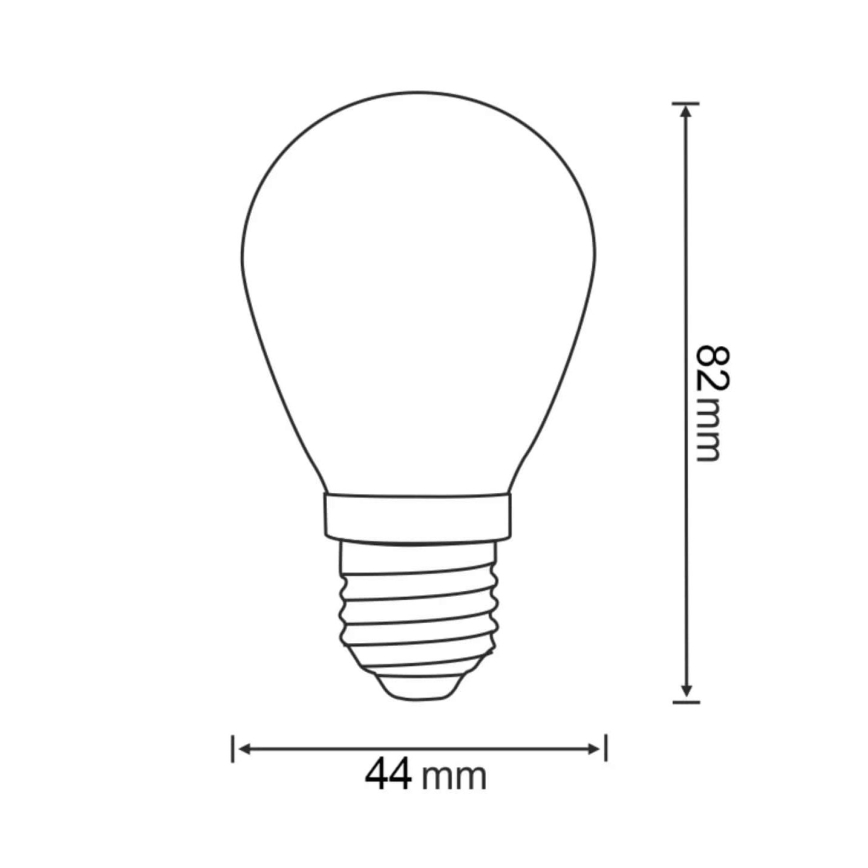 KIT 2x LED glödlampa PARTY E27/0,3W/36V lila