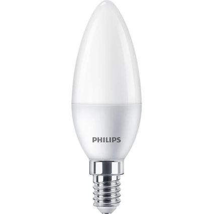 KIT 2x LED glödlampa Philips B35 E14/5W/230V 4000K