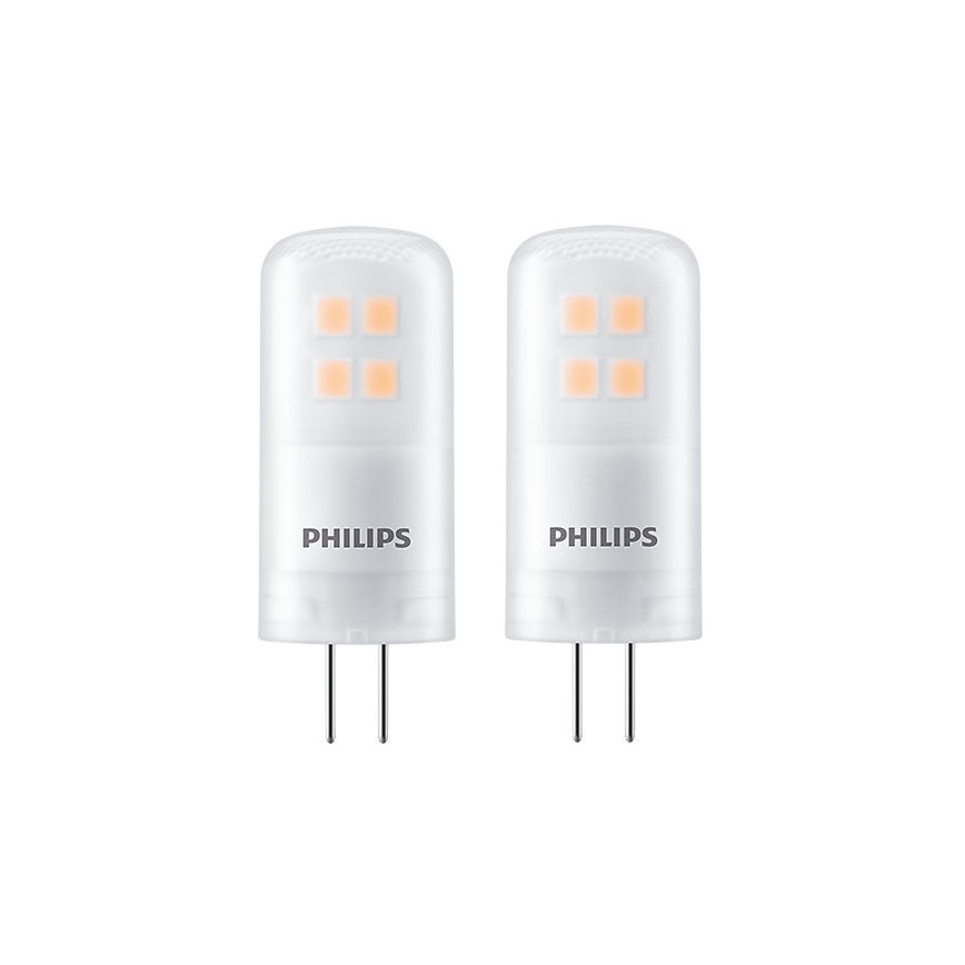 KIT 2x LED glödlampa Philips G4/2,7W/12V 2700K