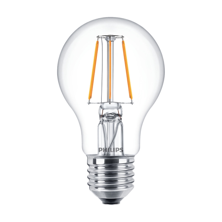 KIT 2x LED glödlampa VINTAGE Philips A60 E27/4,3W/230V 2700K