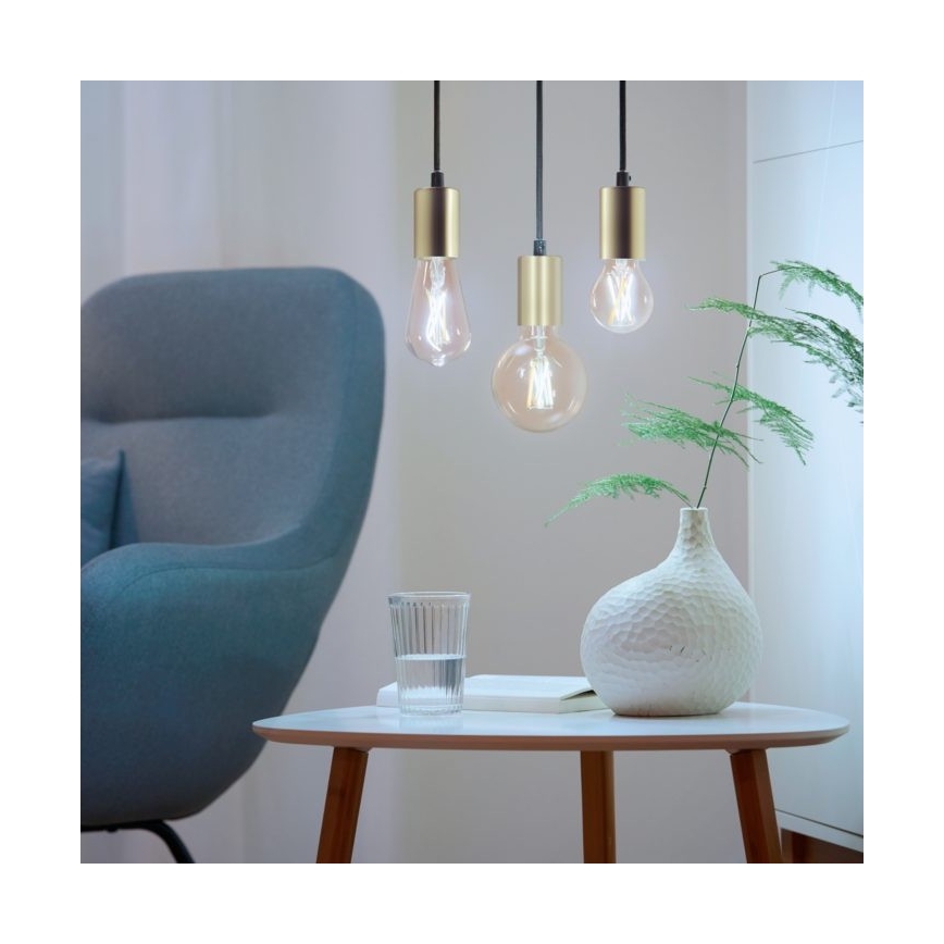 KIT 2x LED Ljusreglerad glödlampa VINTAGE FILAMENT ST64 E27/6,7W/230V 2000-5000K Wi-Fi - WiZ