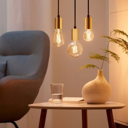 KIT 2x LED Ljusreglerad glödlampa VINTAGE FILAMENT ST64 E27/6,7W/230V 2000-5000K Wi-Fi - WiZ