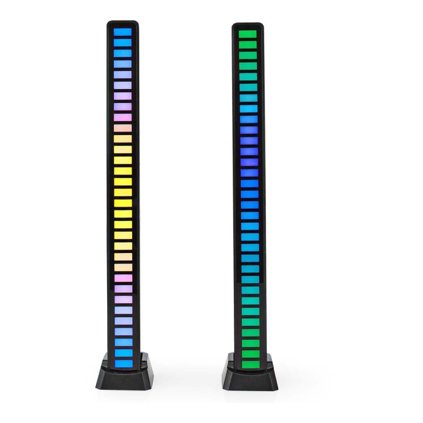 KIT 2x LED RGB Rechargeable bordslampa LED/250 mAh