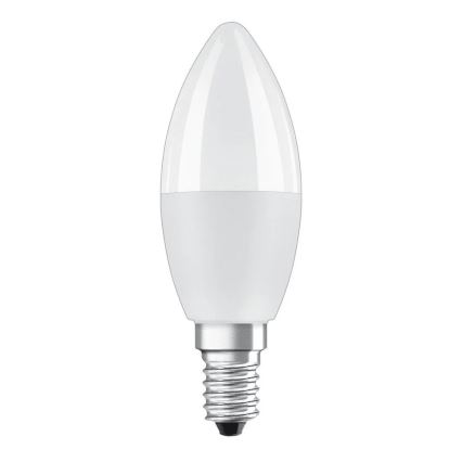 KIT 2x LED RGBW dimbar lampa B38 E14/4,9W/230V 2700K + fjärrkontroll - Osram