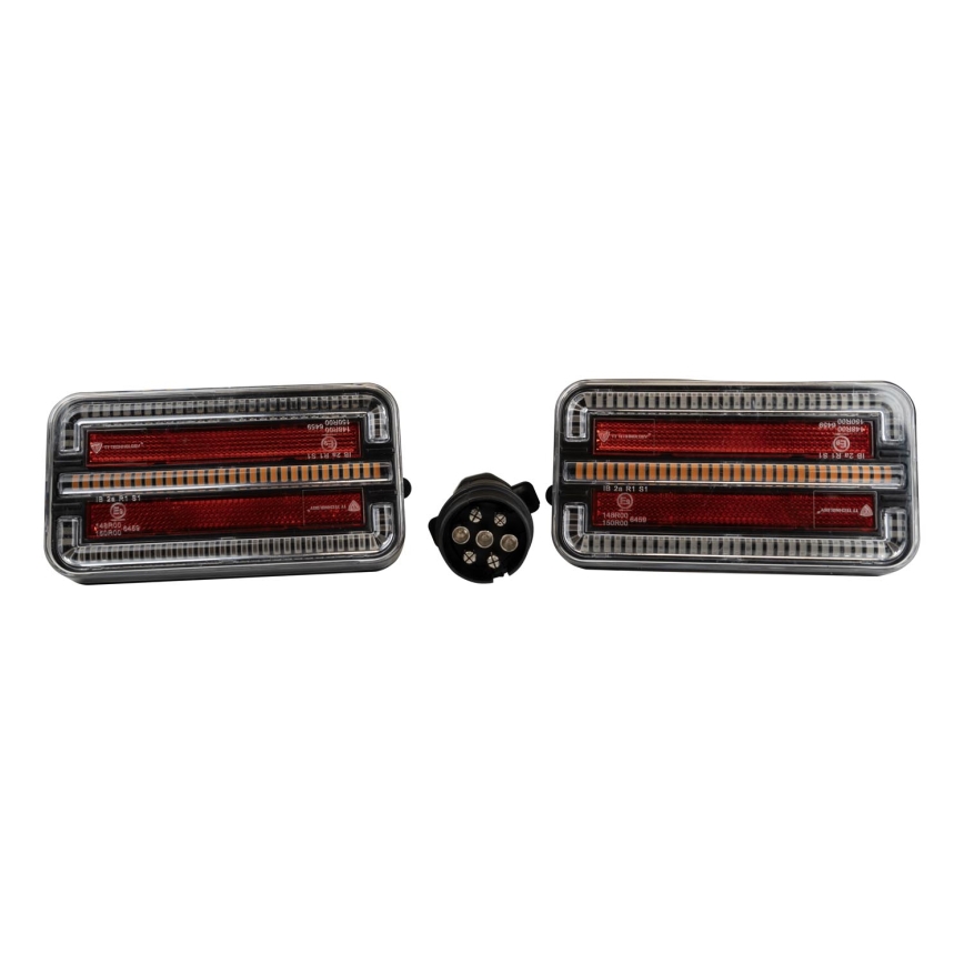 KIT 2x LED Trådlös billampa LED/12-24V Wi-Fi IP67