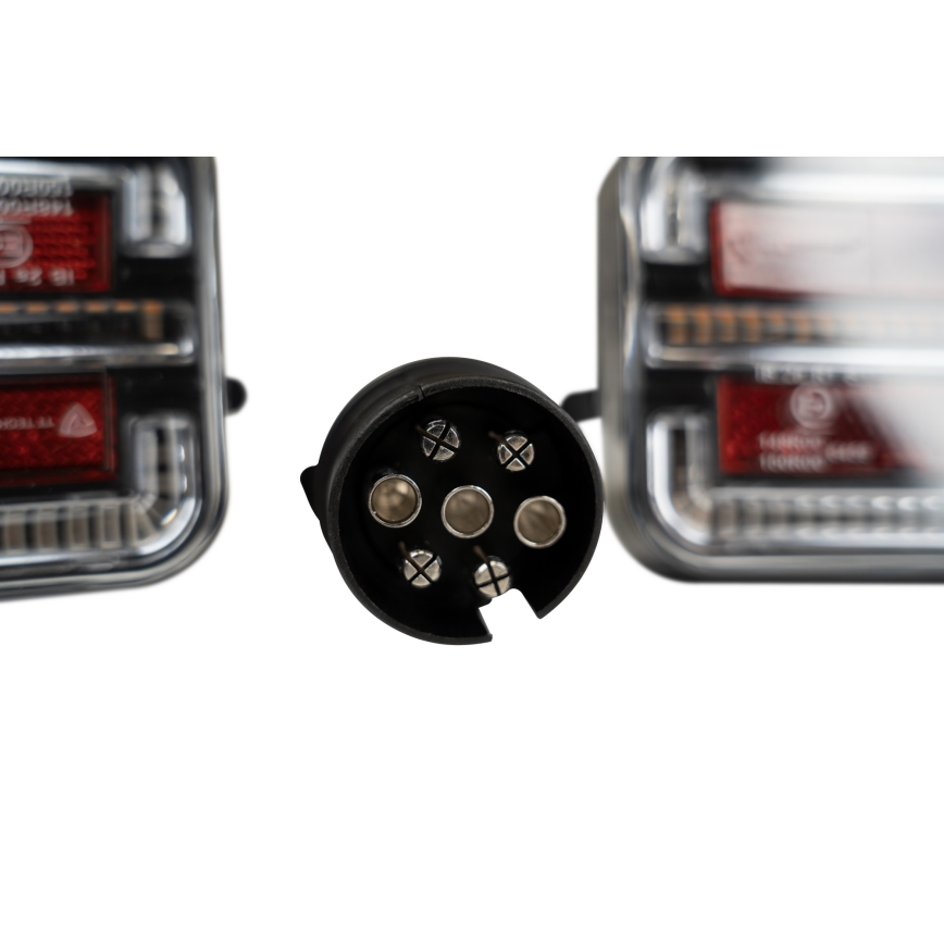 KIT 2x LED Trådlös billampa LED/12-24V Wi-Fi IP67