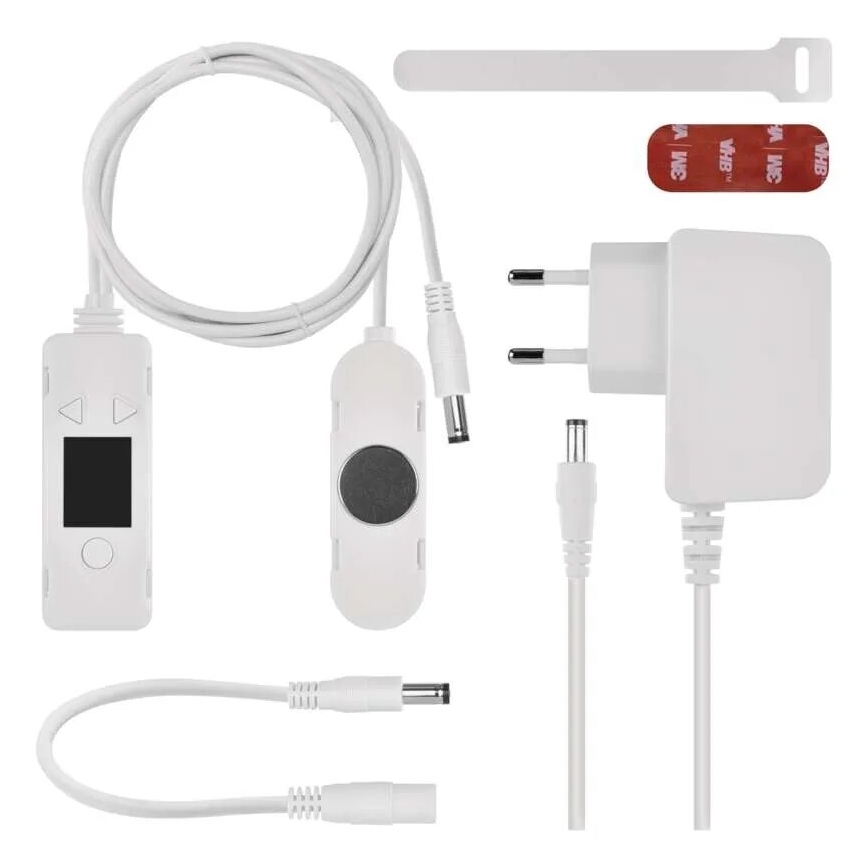 KIT 2x Radiatorfläktar 5/230V vit