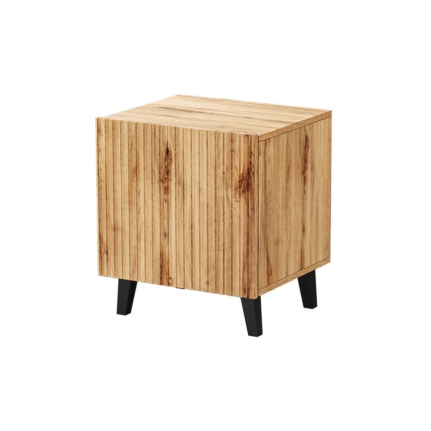 KIT 2x Sängbord VAMOS 52x45 cm brun